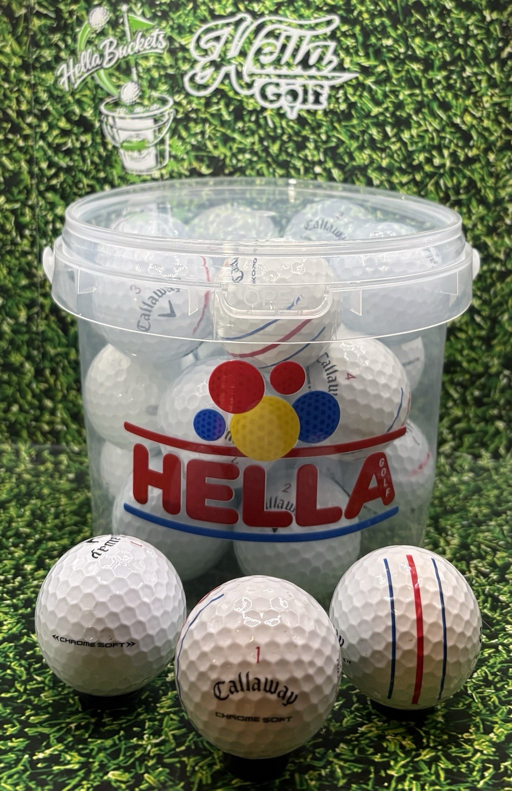 20 Pack Callaway Chrome Soft (4A+) Combo Golf Balls ~Hella Mint Plus~ 20 Pack Callaway Chrome Soft (4A+) Combo Golf Balls ~Hella Mint Plus~