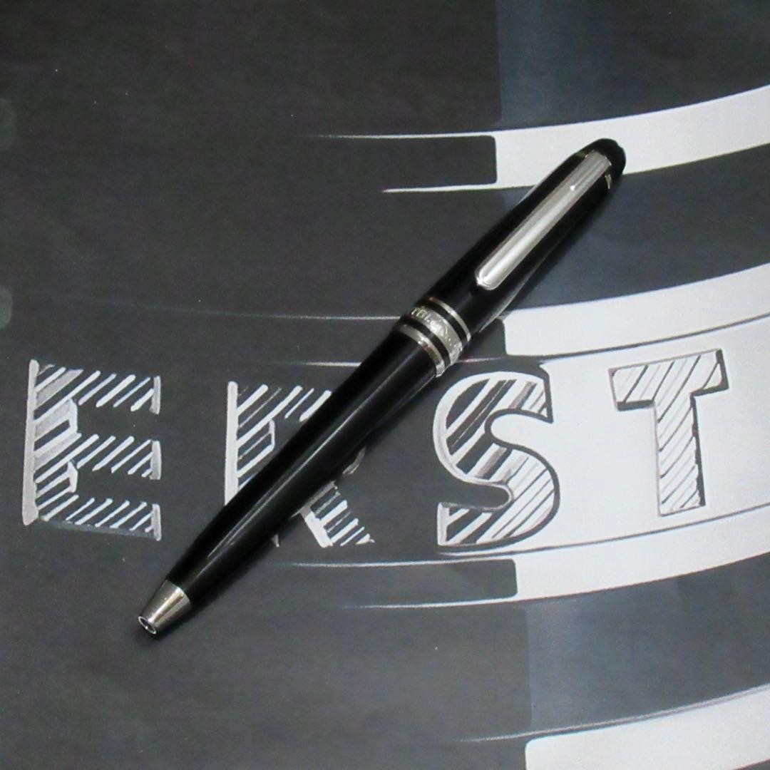 Excellent MONTBLANC Meisterstück 116 Ballpoint Pen Platinum 132472 Vintage
