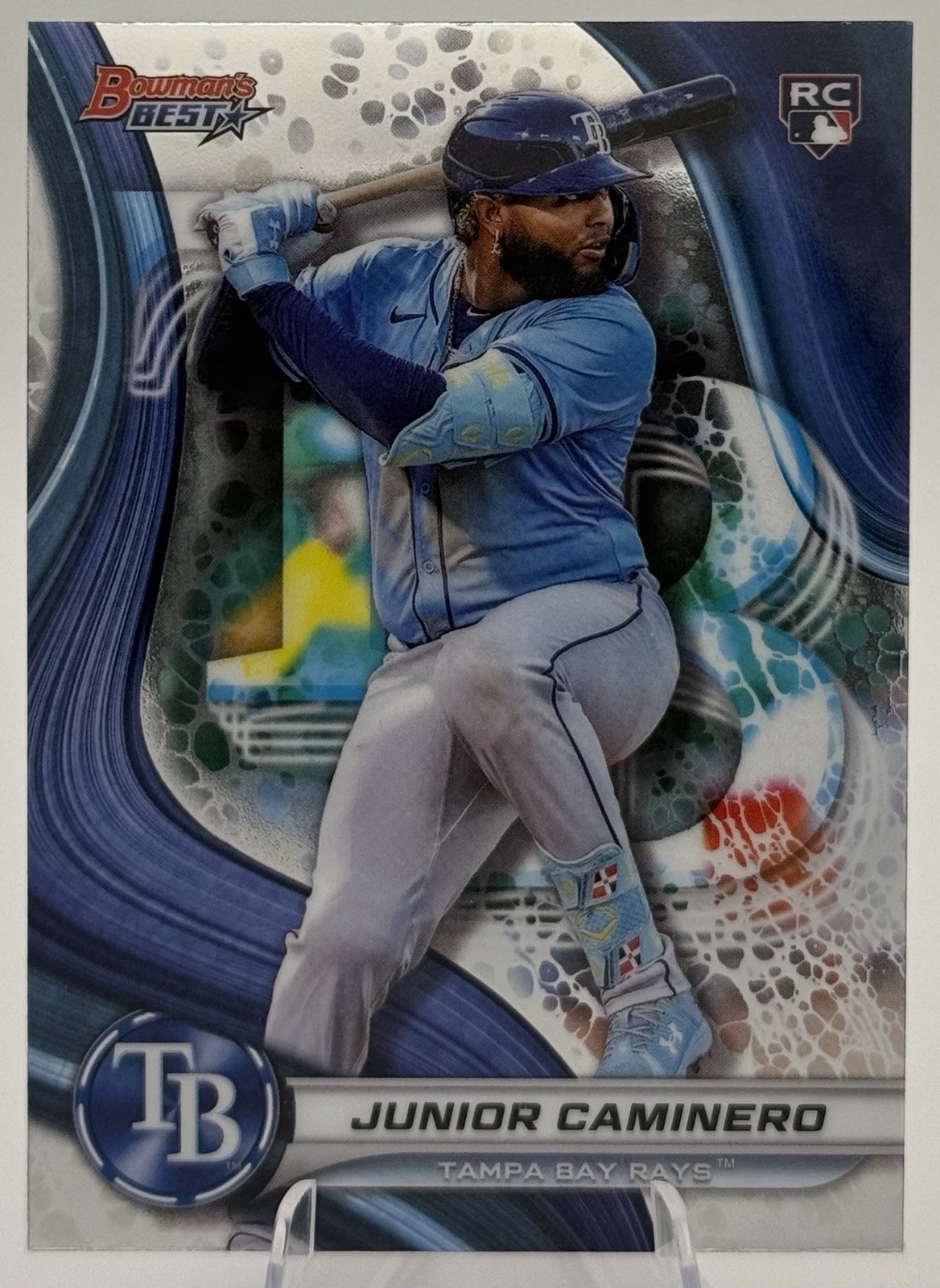 2024 Bowman\'s Best #62 Junior Caminero RC