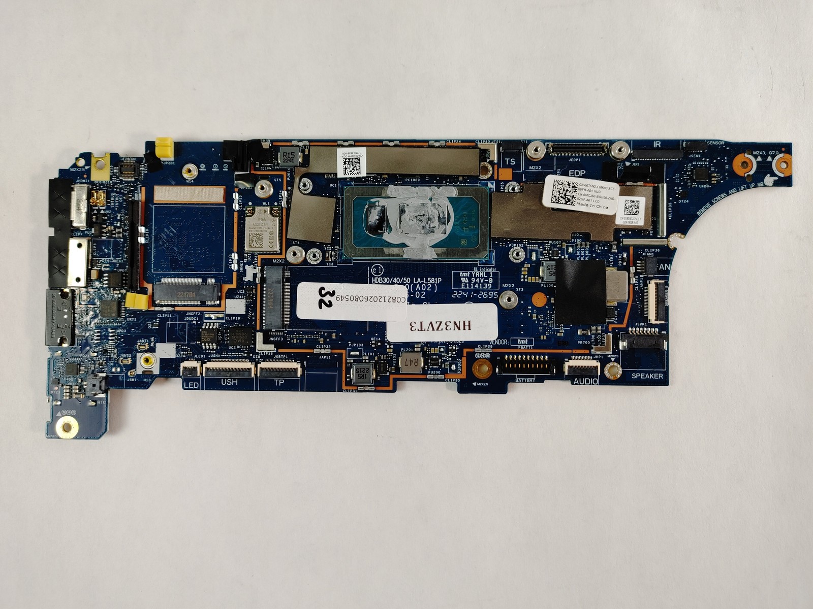 Dell Latitude 7530 Core i7-1265U 1.80 GHz 32 GB DDR4 Motherboard GM839