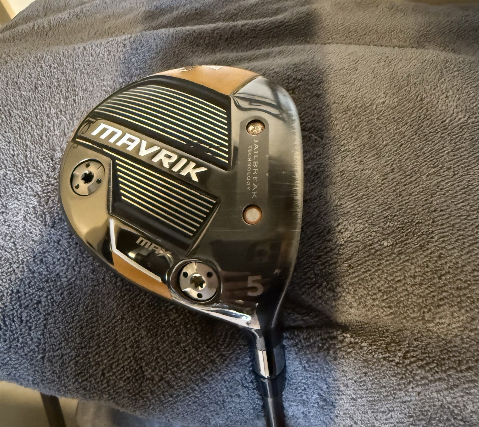 Callaway Mavrik Max 5 Wood 5W 41.5 in,Even Flow Riptide 60g Shaft, Stiff Flex RH Callaway Mavrik Max 5 Wood 5W 41.5 in,Even Flow Riptide 60g Shaft, Stiff Flex RH