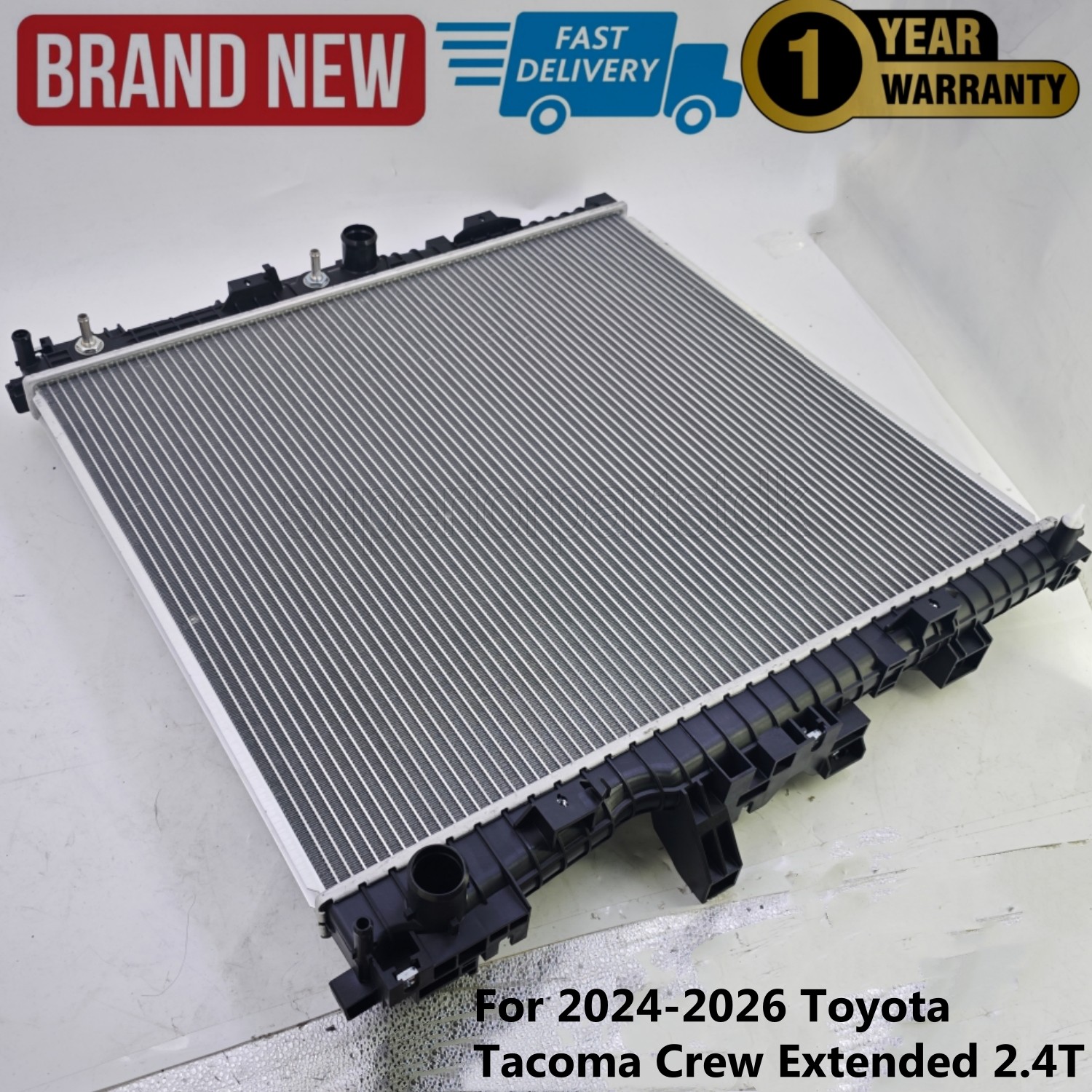 For 2024-26 Toyota Tacoma Crew Extended 2.4T 16400AK010 Radiator Cooling Direct