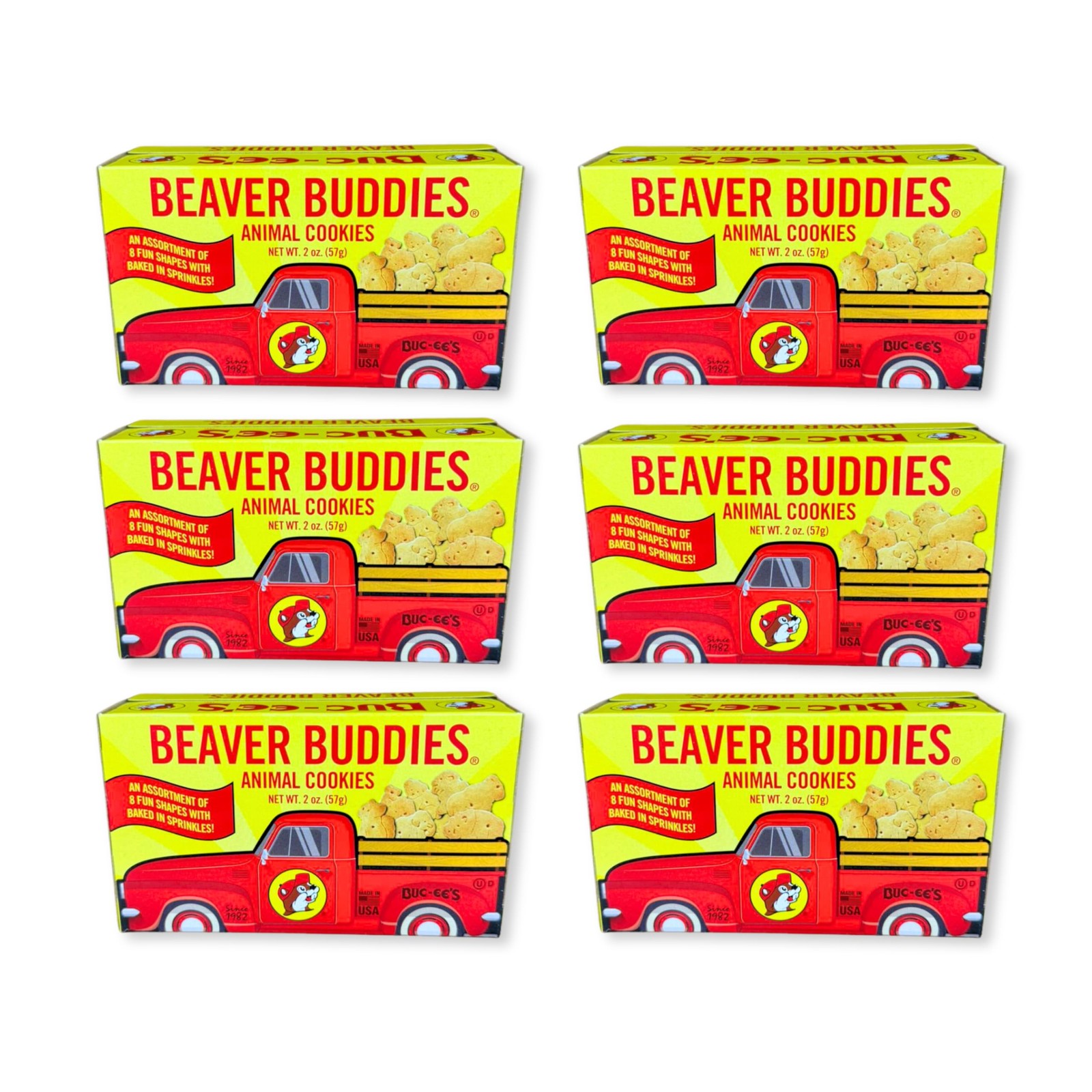 Buc Ee S Beaver Buddies Animal Cookies Bulk Pack Fun Snack Classic Flavor 6 Pack Buc Ee S Beaver Buddies Animal Cookies Bulk Pack Fun Snack Classic Flavor 6 Pack
