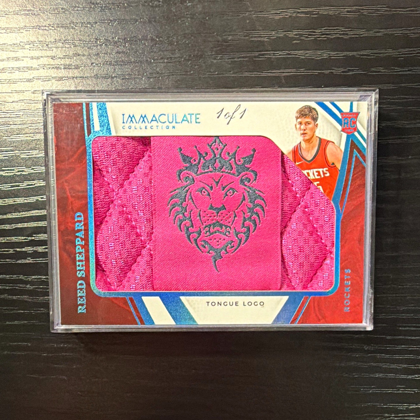 2024-25 Panini Immaculate Reed Sheppard Sneak Peek 1/1 RC Rockets SPK-RSP