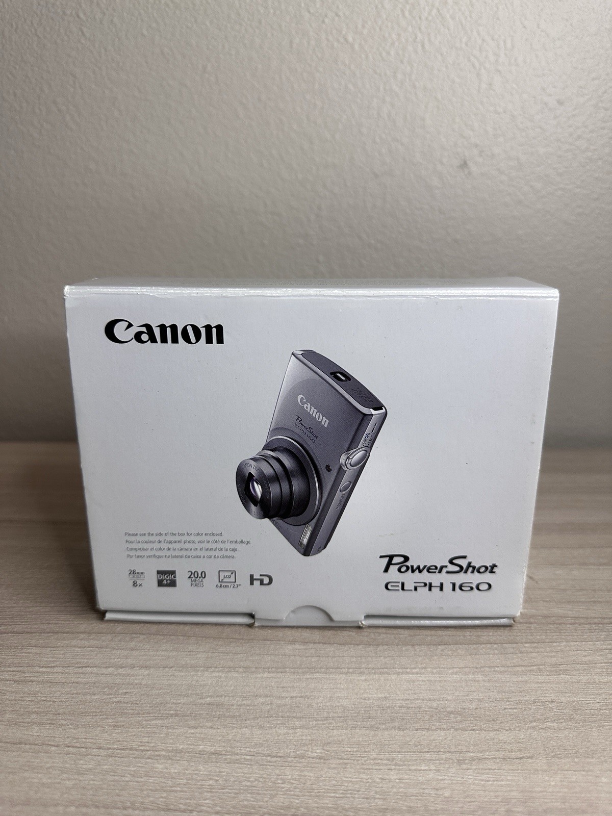 Canon PowerShot ELPH 160 Digital Camera Pristine + 16GB SD Card