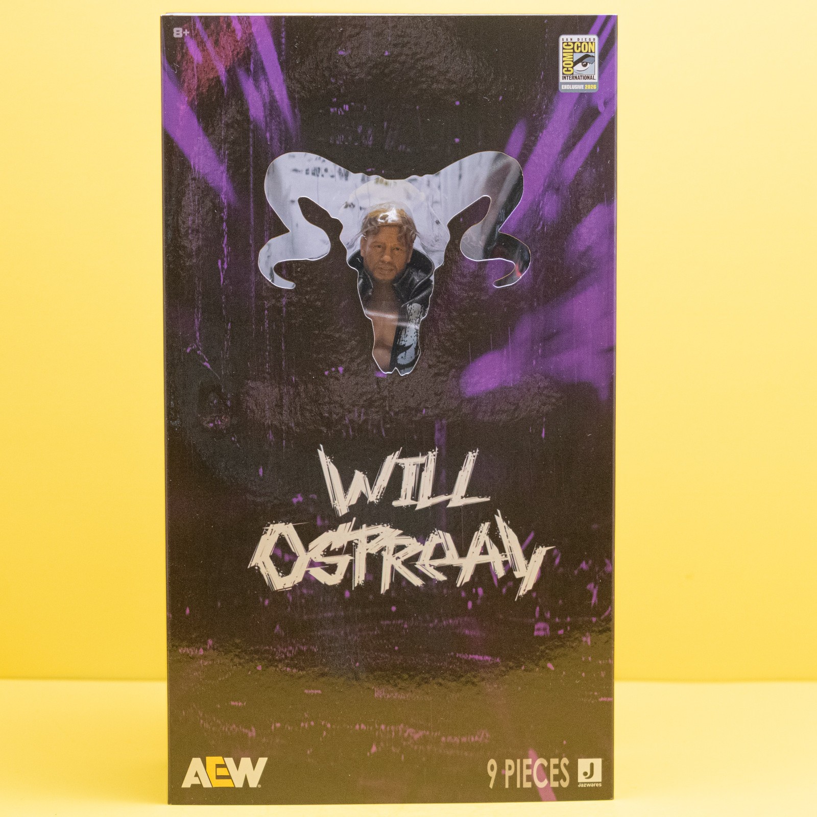 SDCC 2026 AEW Will Ospreay Wrestling Figure 1 of 500 Jazwares Sealed