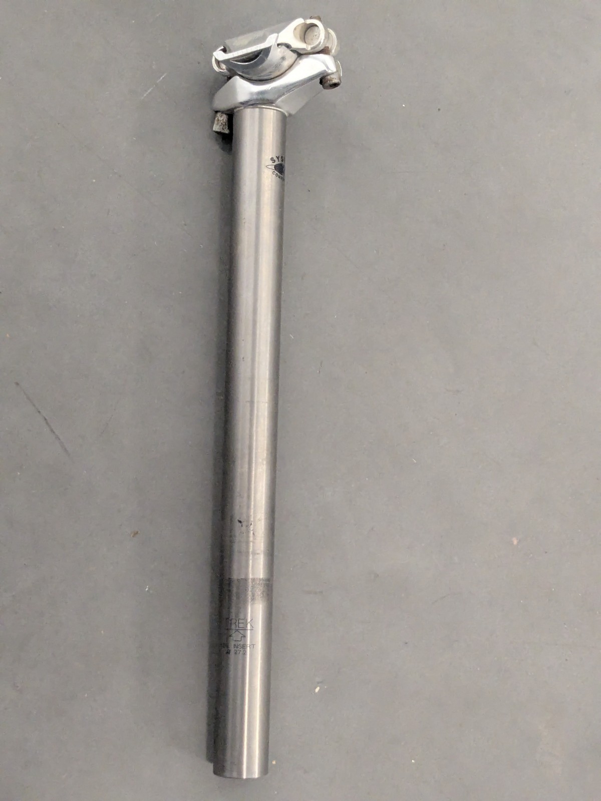 Vintage Retro Trek System 3 Titanium MTB Mountain Bicycle Bike Seatpost 27.2 Vintage Retro Trek System 3 Titanium MTB Mountain Bicycle Bike Seatpost 27.2