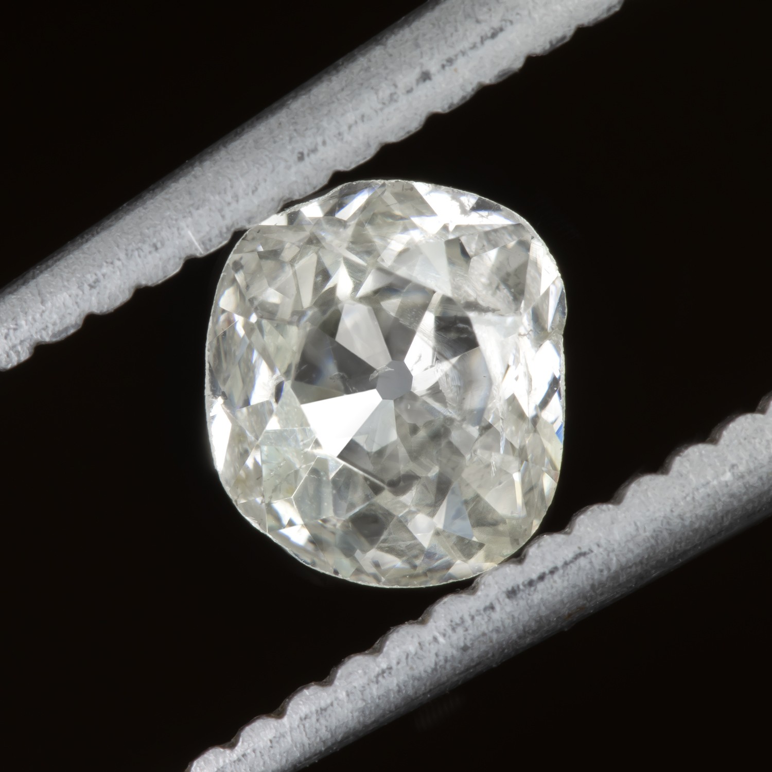 0.65ct OLD MINE CUT DIAMOND ANTIQUE NATURAL ENGAGEMENT LOOSE ESTATE 2/3 CARAT