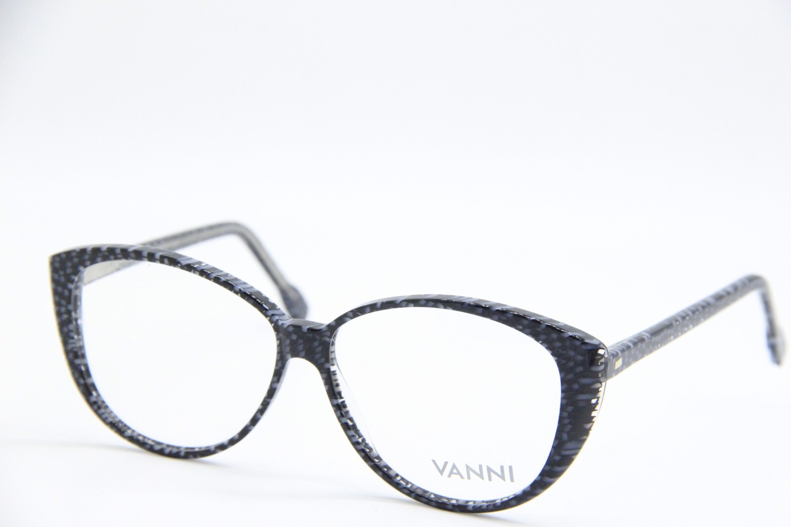 NEW VANNI V1920 A700 BLUE GRAY BLACK AUTHENTIC EYEGLASSES FRAMES 54-14