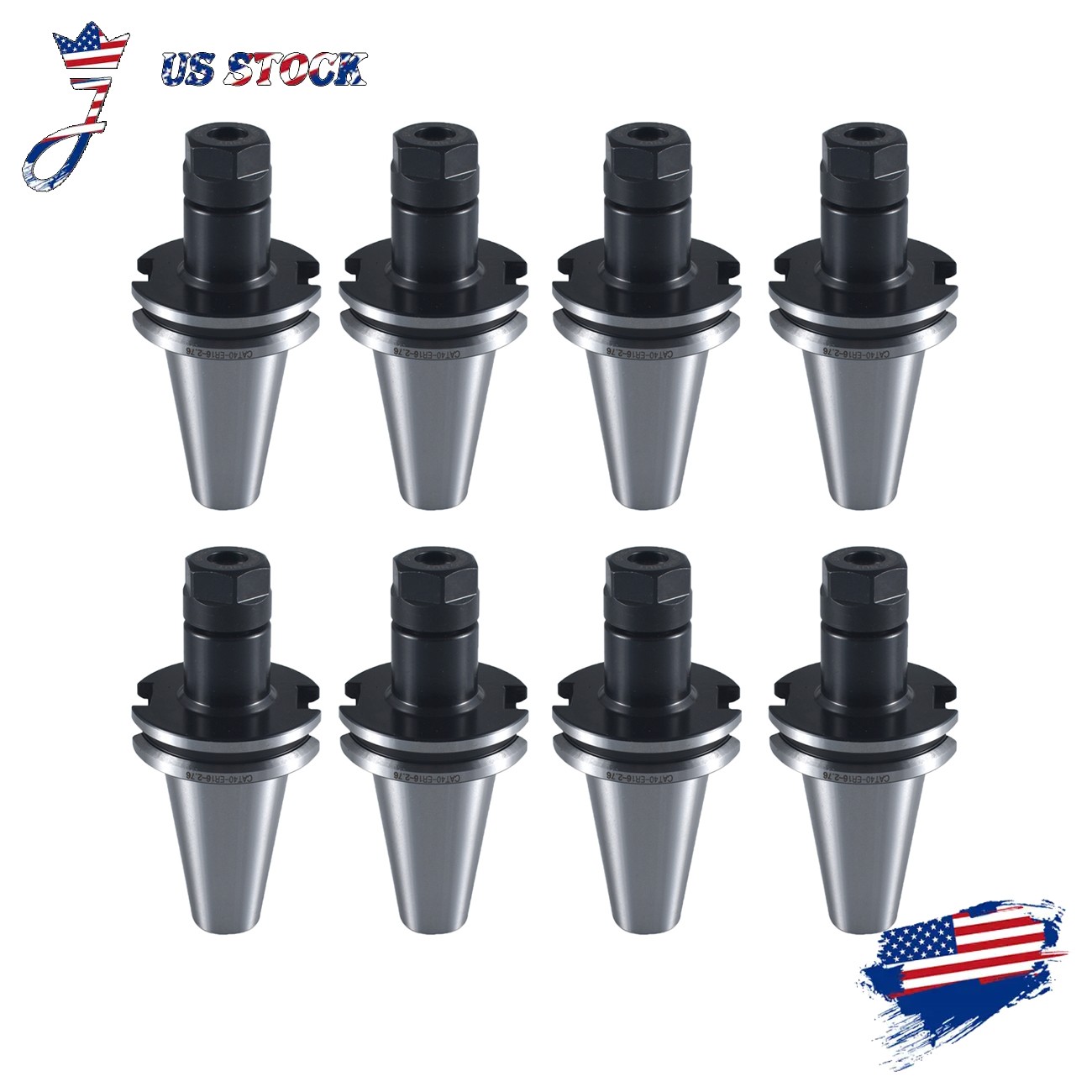 8PCS CAT40 ER16 2.76