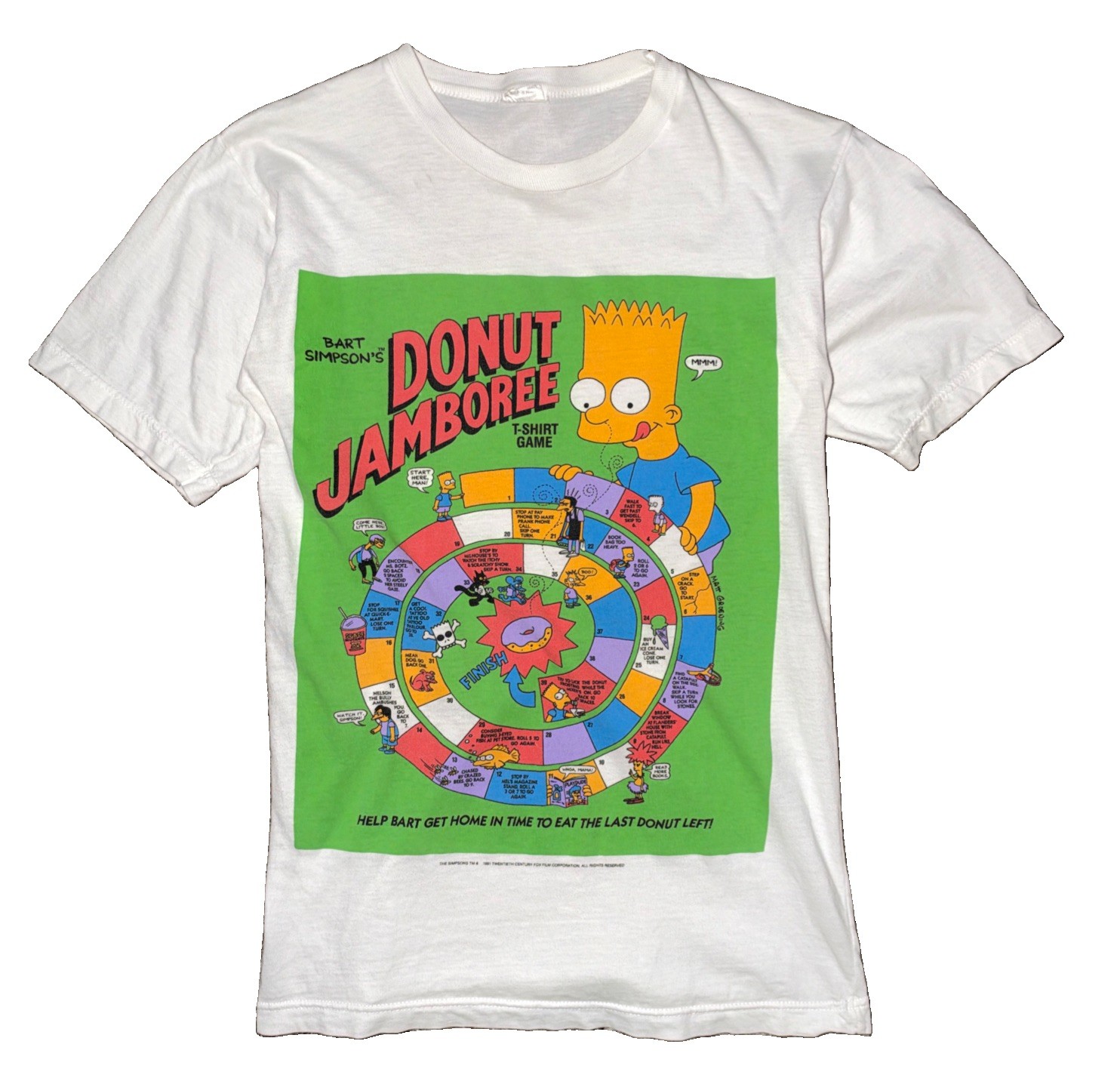 Vintage 90s The Simpsons Shirt Rare Bart Homer Cartoon Small Vintage 90s The Simpsons Shirt Rare Bart Homer Cartoon Small