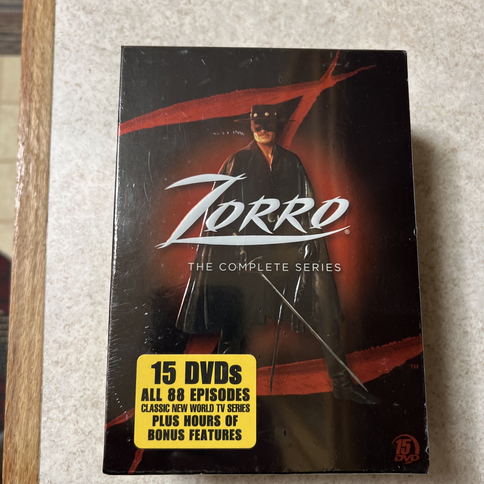 Zorro - The Complete Series DVD 15 Disc Set