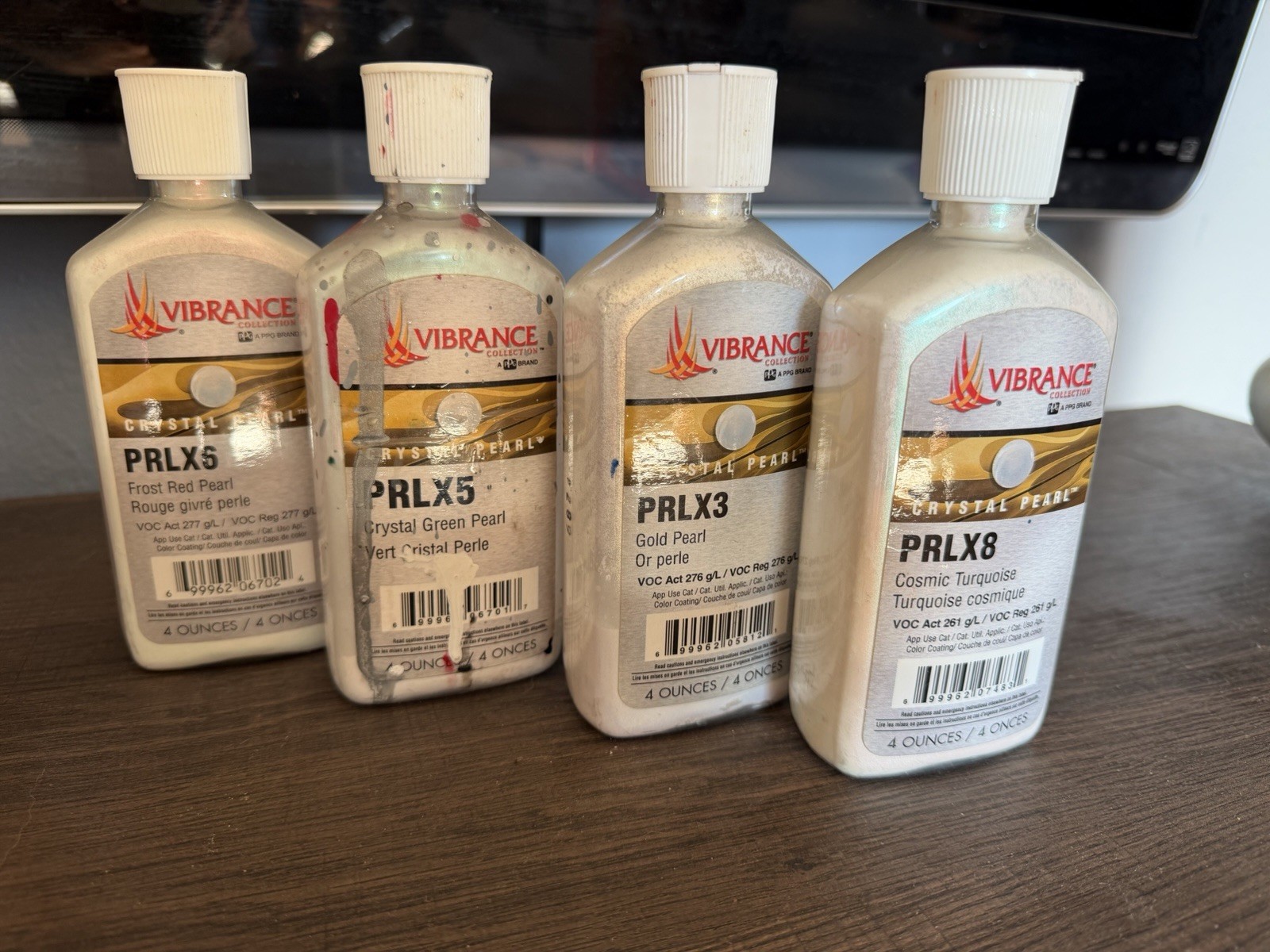 PPG PRLx6, PRLx5, PRLx3, PRLx8 Partial Bottles