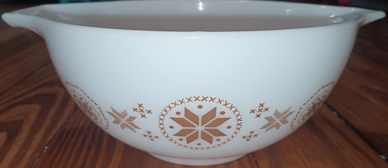Vintage Pyrex 442 1-1/2 Qt Town And Country Cinderella Nesting Bowl Made In USA Vintage Pyrex 442 1-1/2 Qt Town And Country Cinderella Nesting Bowl Made In USA