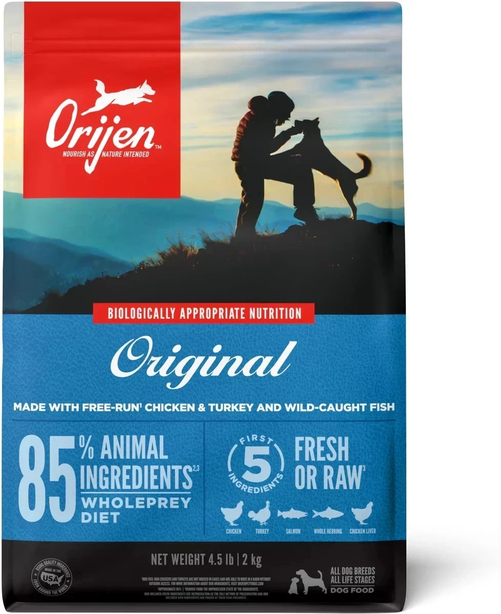 ORIJEN Original Grain-Free High-Protein Dry Dog Food, 23.5-lb bag ORIJEN Original Grain-Free High-Protein Dry Dog Food, 23.5-lb bag