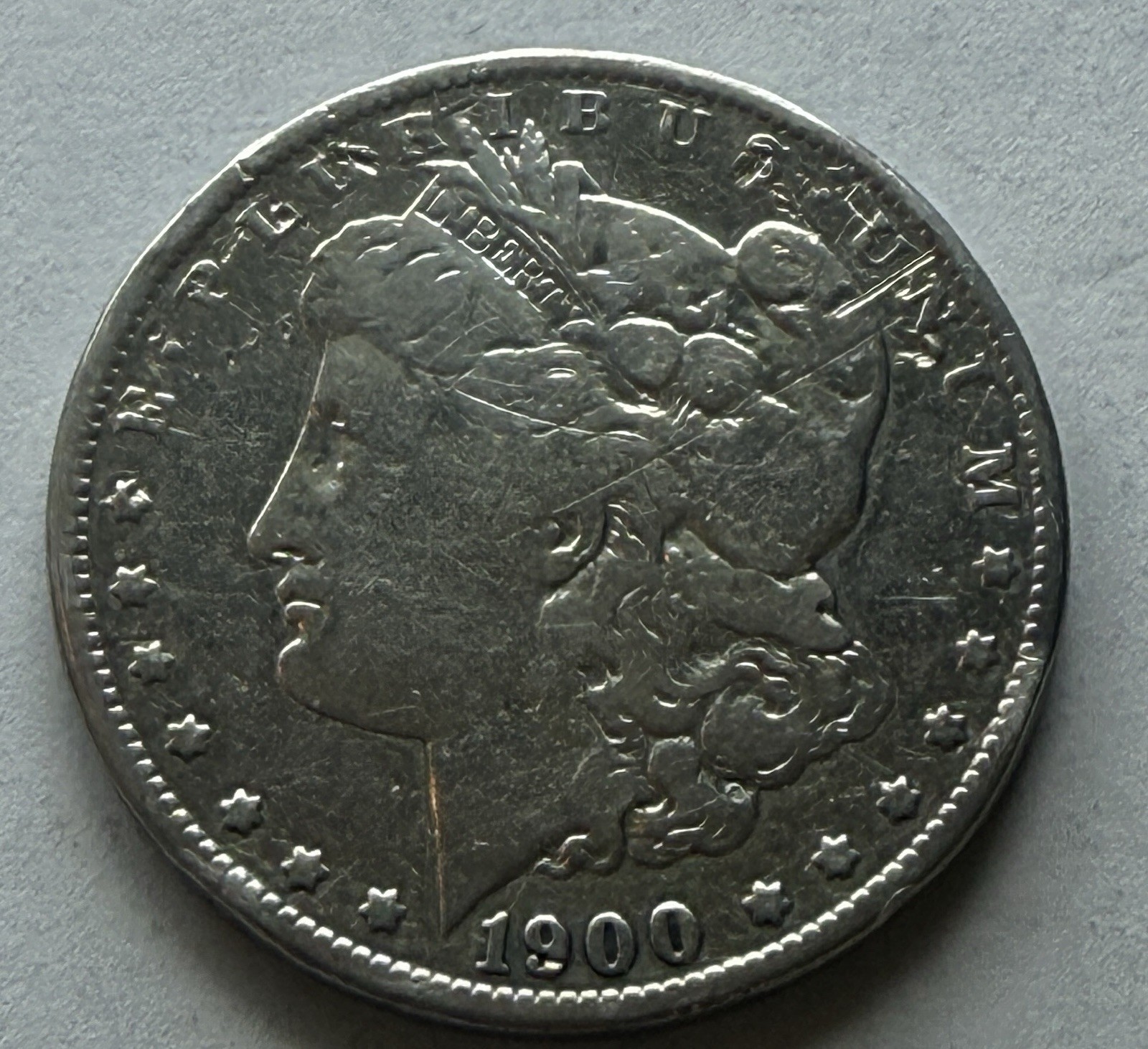 1900-O/CC Mintmark Morgan Silver Dollar Cleaned/Polished 1900-O/CC Mintmark Morgan Silver Dollar Cleaned/Polished