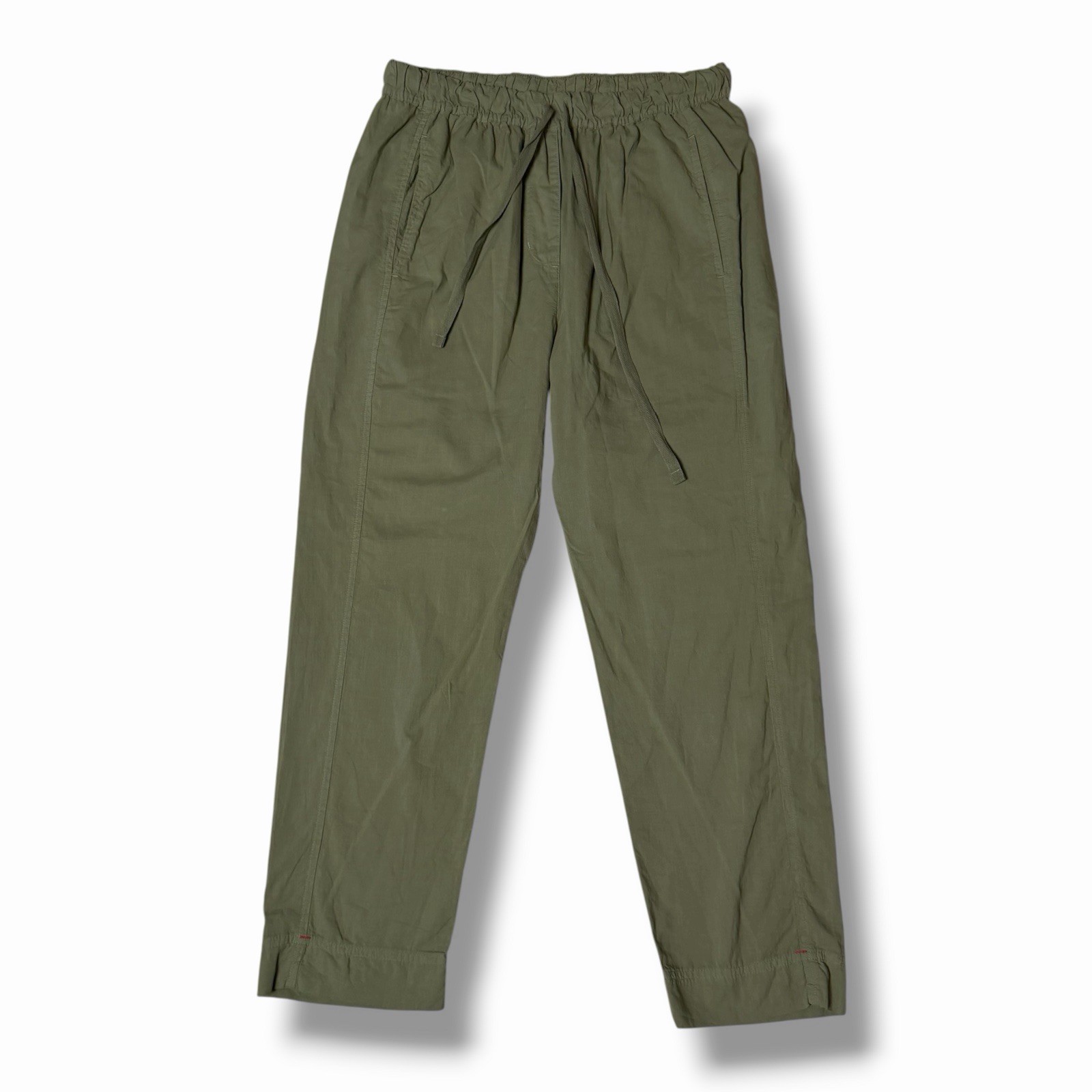 Xirena NEW Draper Pants Womens M Green Twill Relaxed Tapered Travel Casual USA Xirena NEW Draper Pants Womens M Green Twill Relaxed Tapered Travel Casual USA