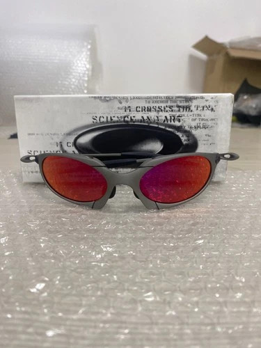 Oakley Romeo X Metal Retro Sunglasses Ruby Red Polarized Lenses Oakley Romeo X Metal Retro Sunglasses Ruby Red Polarized Lenses