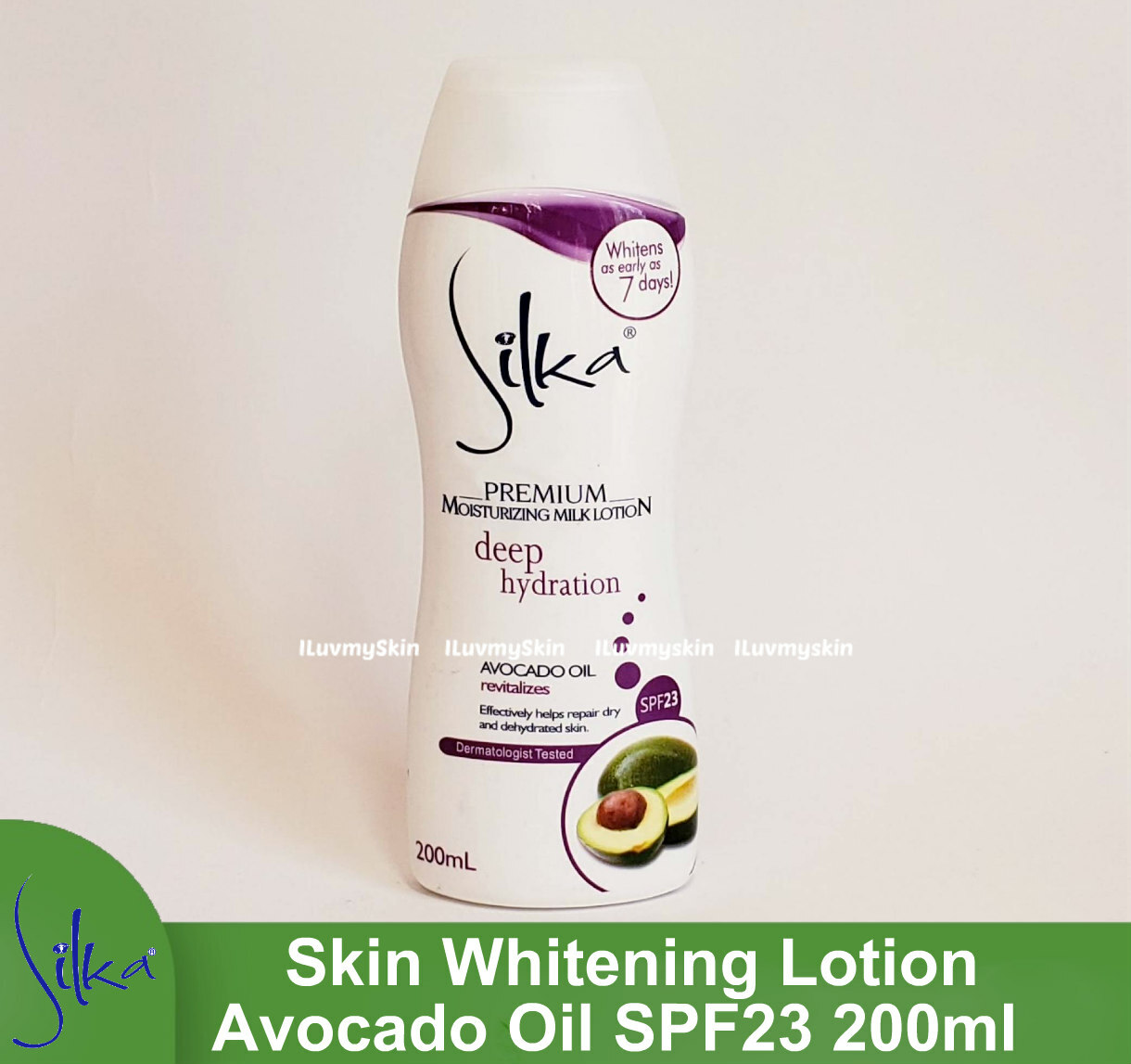 Silka Skin Premium Whitening Body Lotion 200ml