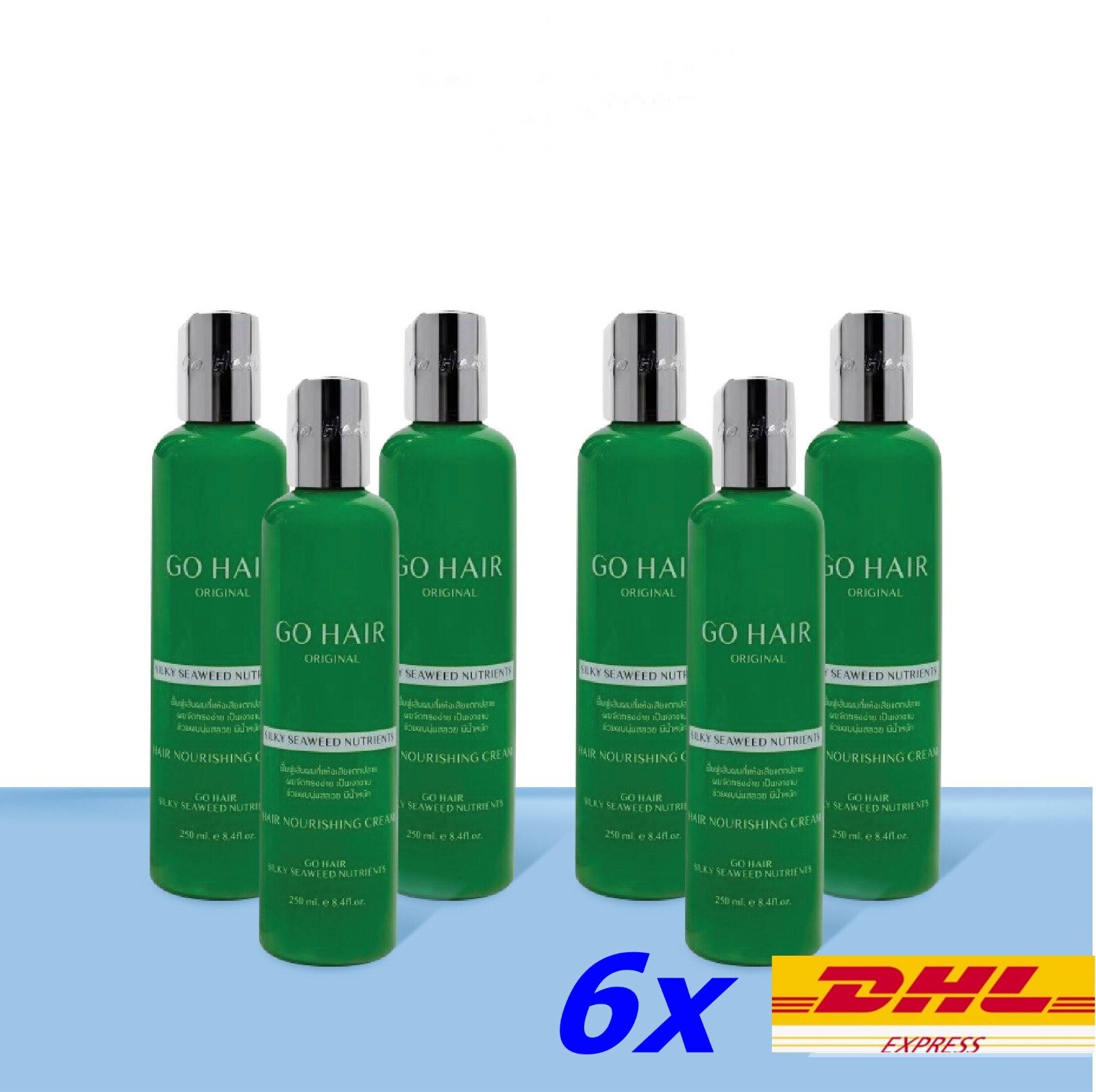 6x Go hair Silky Seaweed Nutrients hair serum for hair Dry damaged split ends