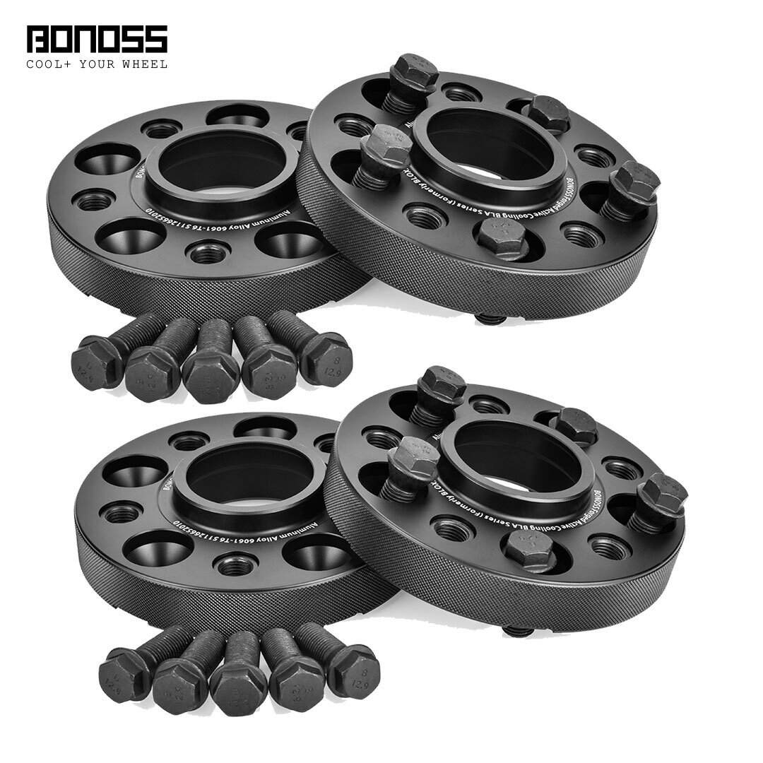 BONOSS 4Pcs 25mm Forged Hubcentric Wheel Spacers For 2023-2026 Lexus IS500 IS350