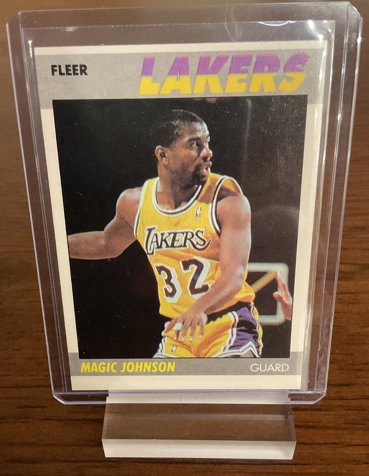 1987-88 Fleer - Magic Johnson #56