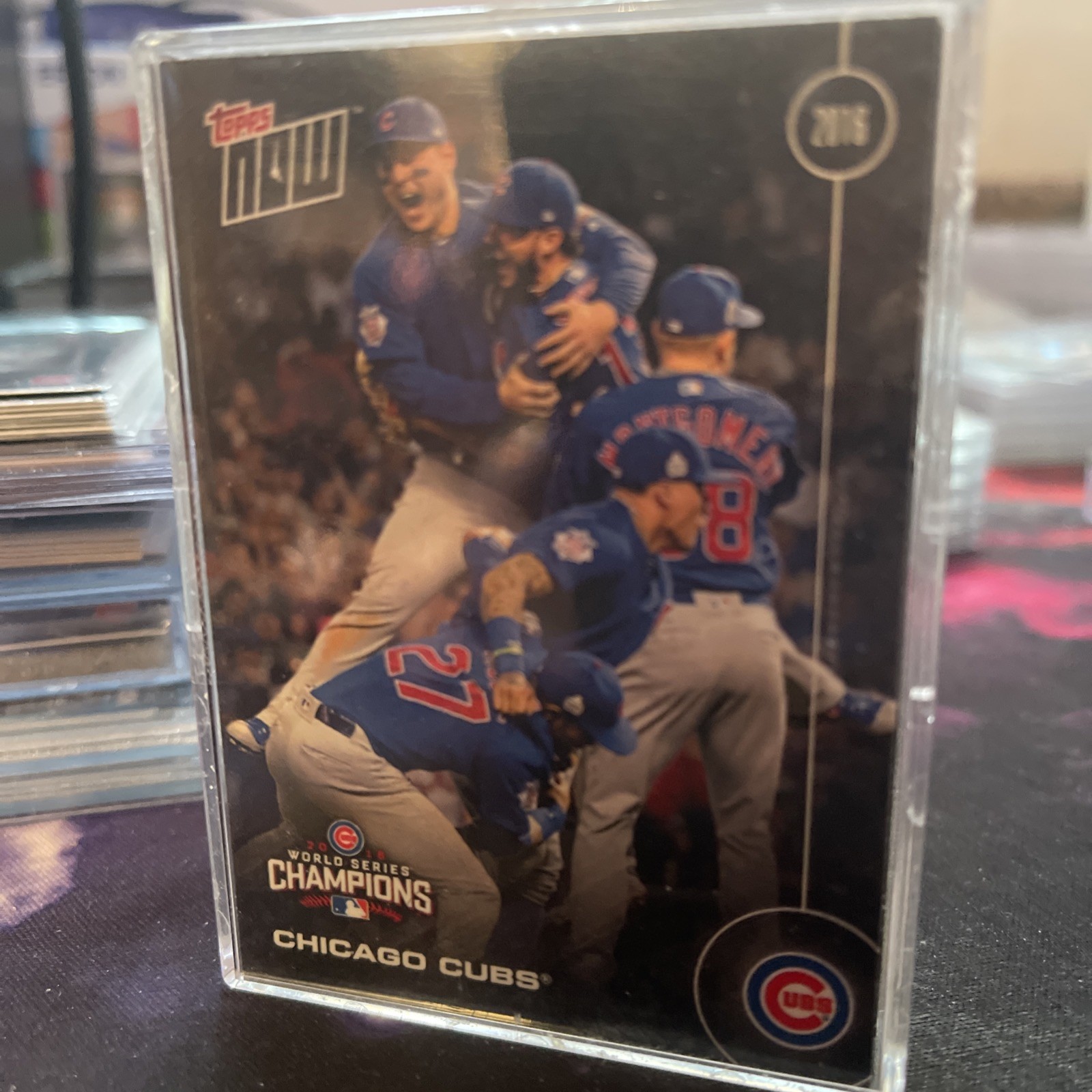 2016 Topps Now - Topps Online World Series Chicago Cubs #WS-1 2016 Topps Now - Topps Online World Series Chicago Cubs #WS-1