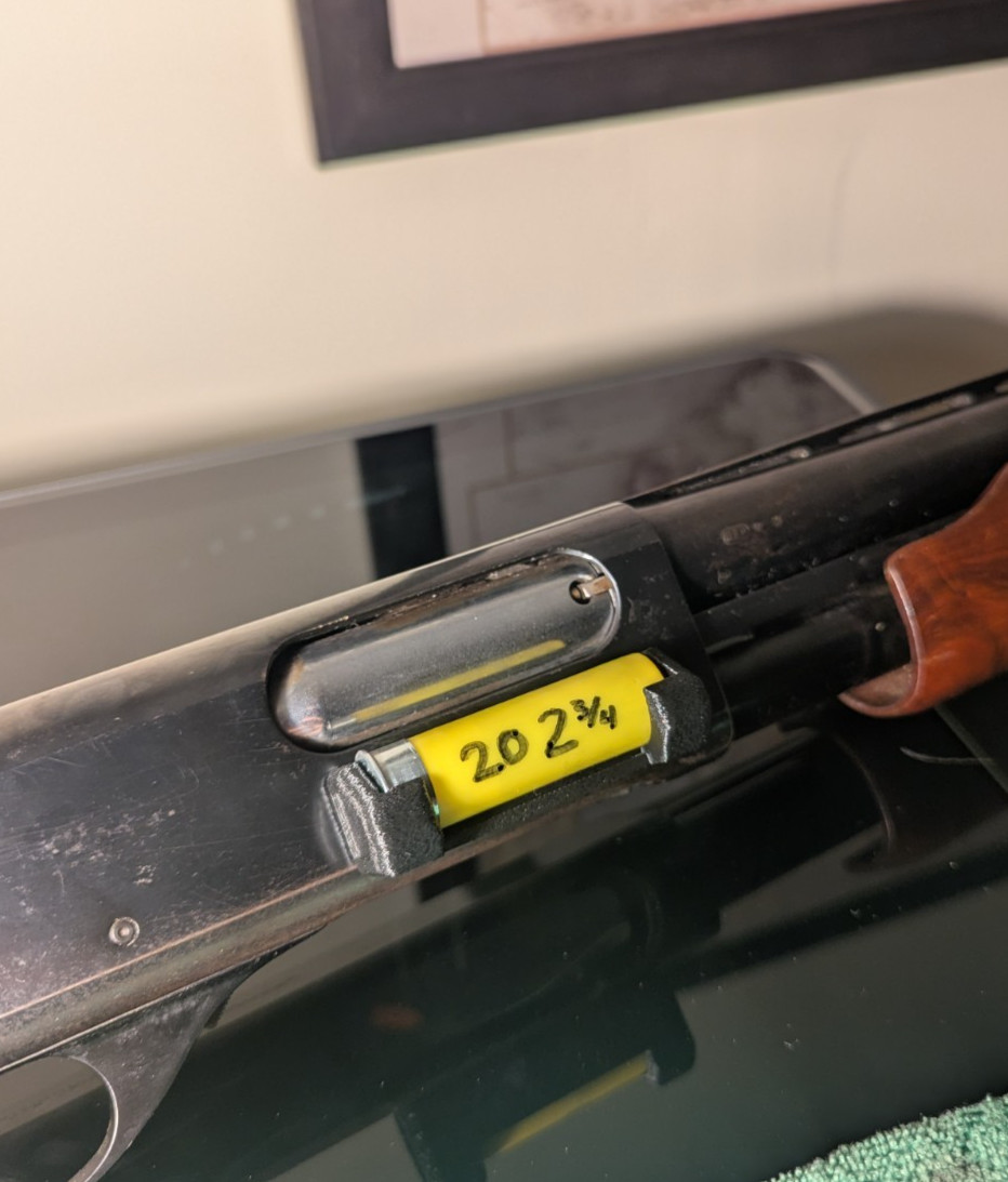 20 Gauge Shotgun Plus One, Shell Holder / Caddy / Match Saver, 2 3/4\