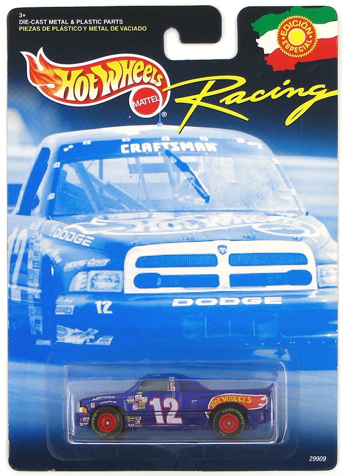 Dodge Ram Truck Hot Wheels Racing Mexico #12 Special Edition Carlos Contreras