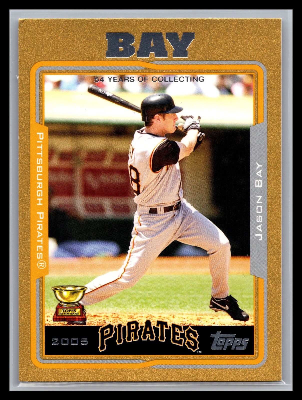 2005 Topps #12 Jason Bay Gold #/2005 2005 Topps #12 Jason Bay Gold #/2005