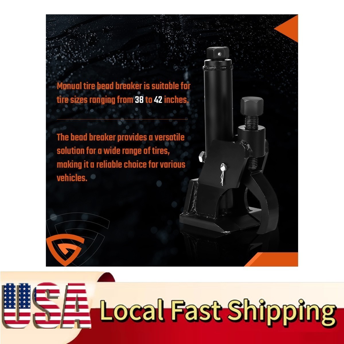 Manual Bead Buster Tool Simple Use Solid Steel for Tractor Golf Cart Bus