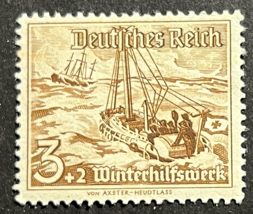 TRAVELSTAMPS: 1937 GERMANY STAMPS SCOTT #B107 3rd REICH MINT MOGH