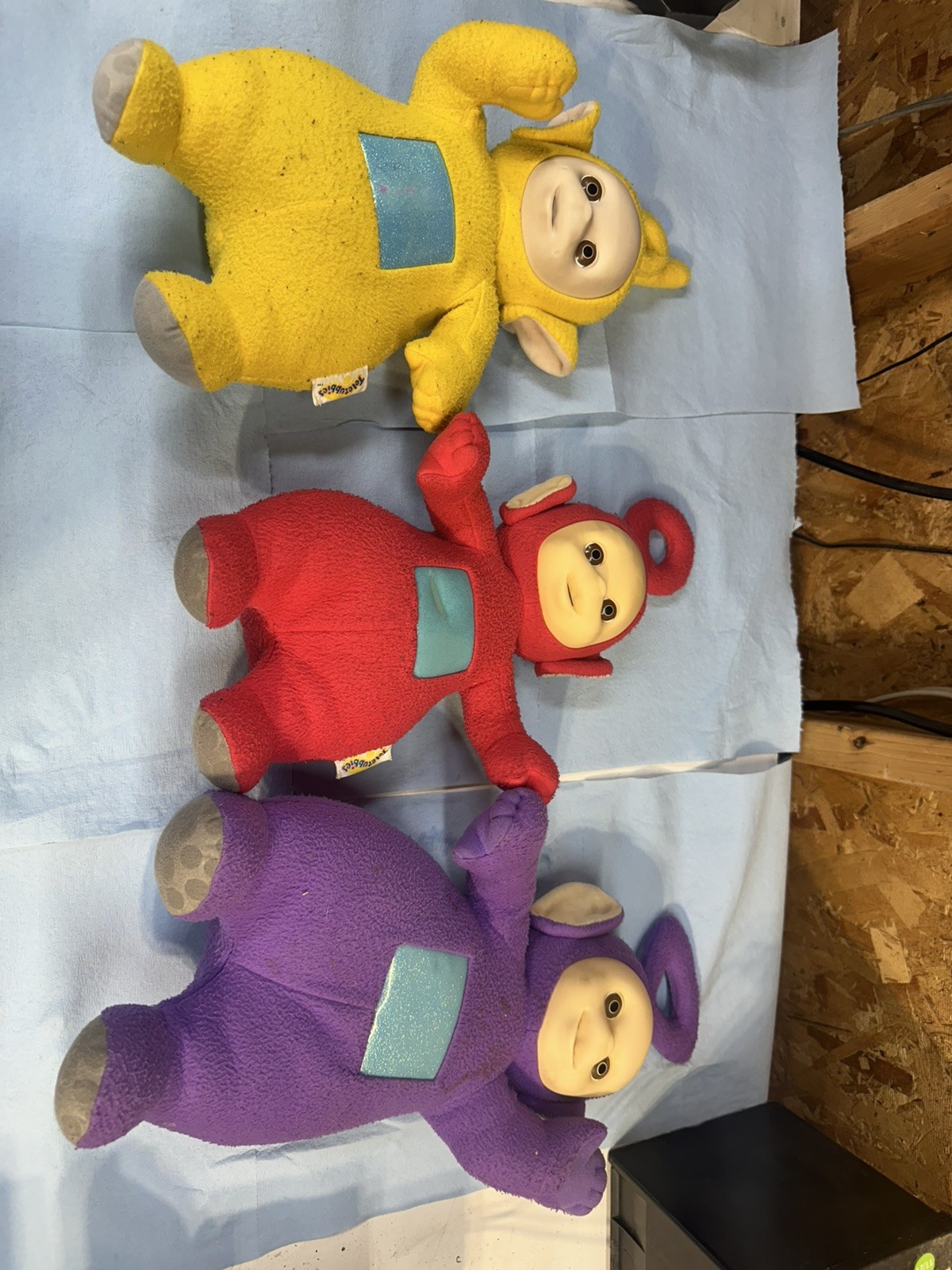 Teletubbies 1998 Playskool all voice boxes work