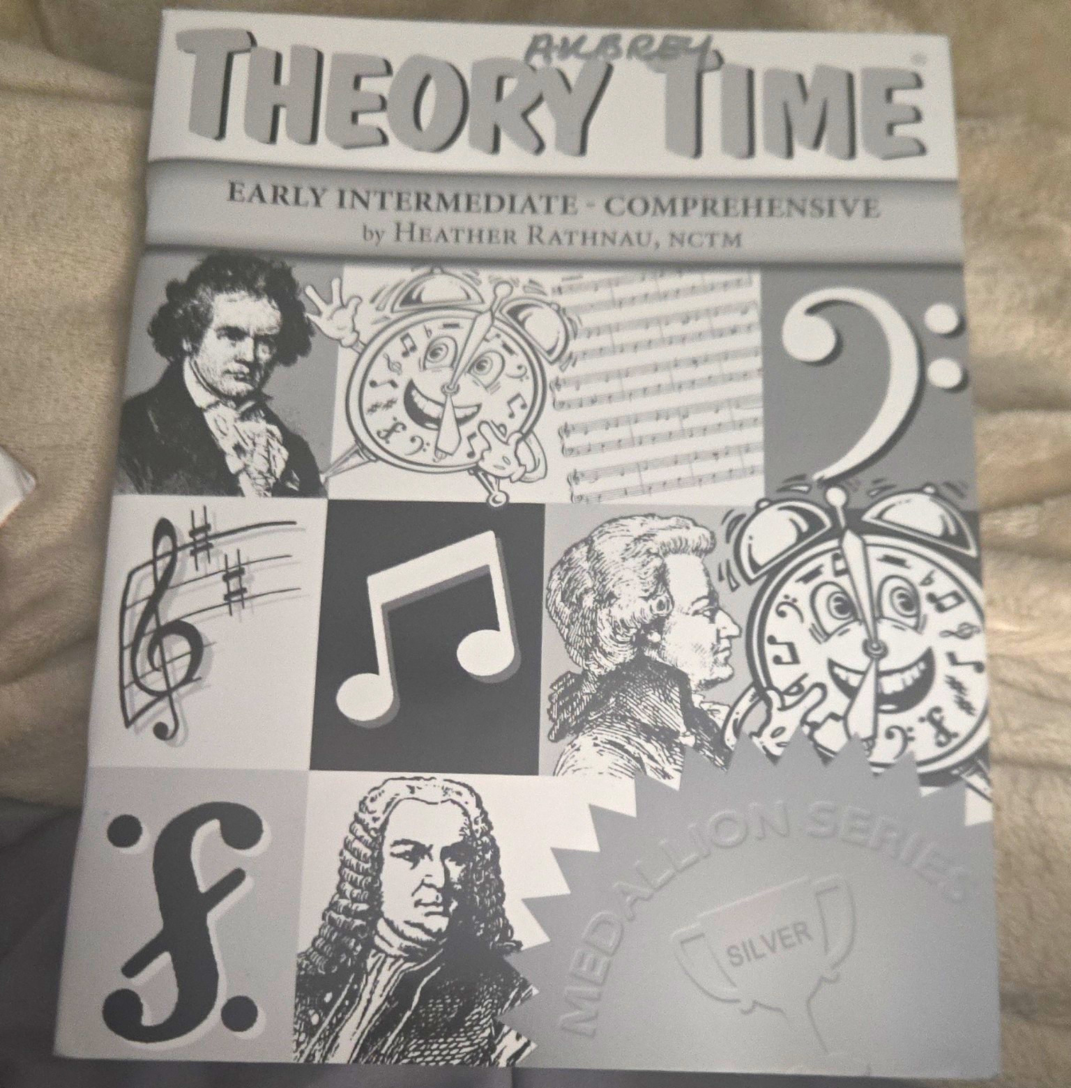 Theory Time Comprehensive Early Intermediate Music Theory by Rathnau