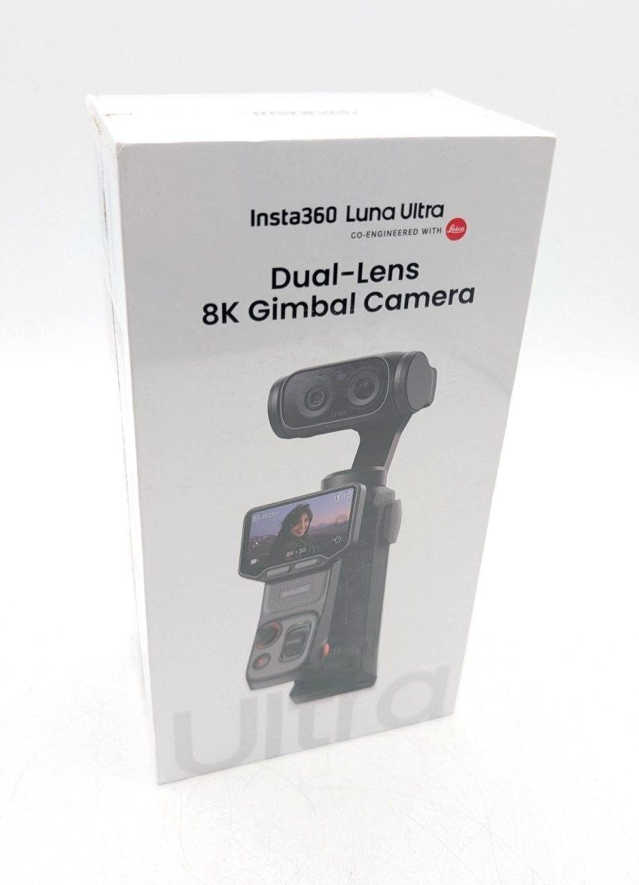 Insta360 Luna Ultra Dual-Lenses 8K Gimbal Camera Black Insta360 Luna Ultra Dual-Lenses 8K Gimbal Camera Black