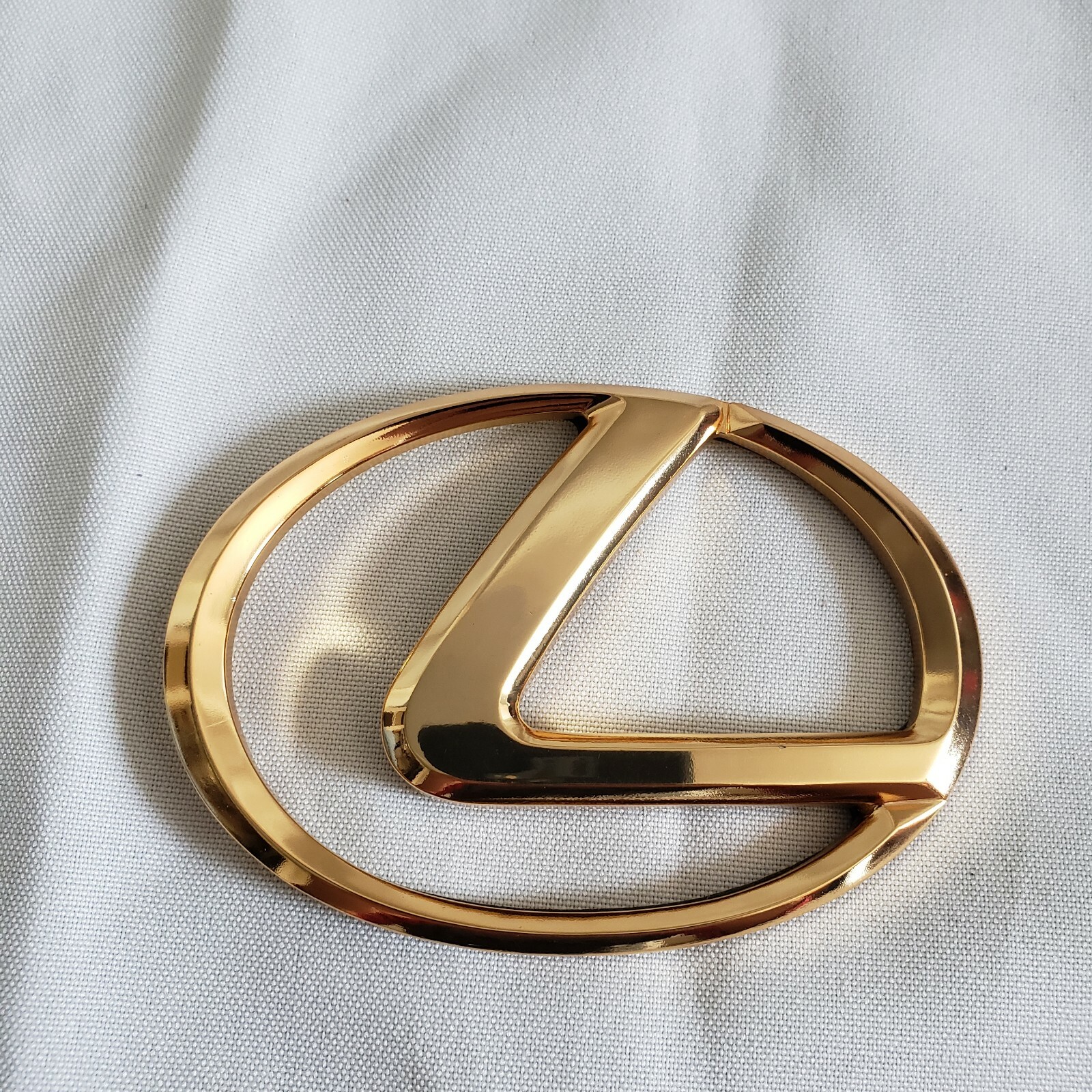 Lexus Gold Emblem (3.75\ Lexus Gold Emblem (3.75\