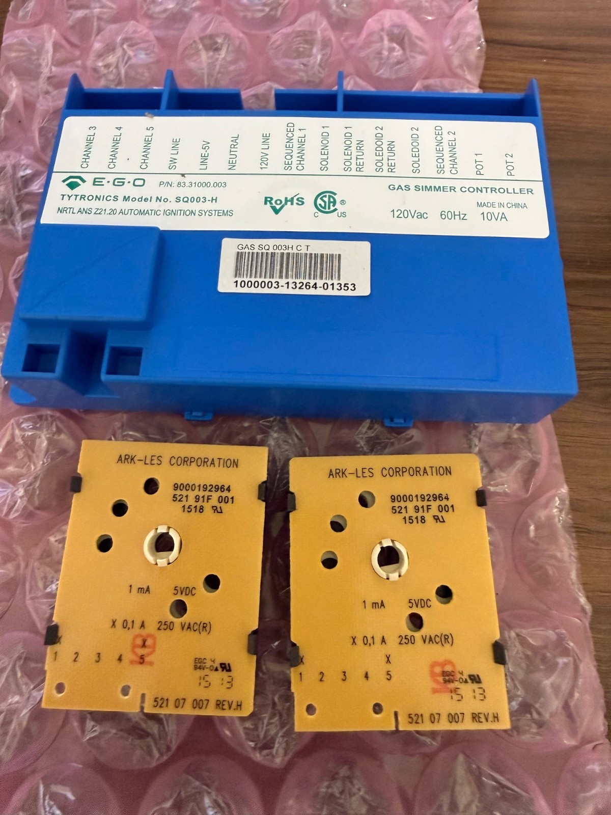 New Genuine OEM Thermador Simmer Control 00497234