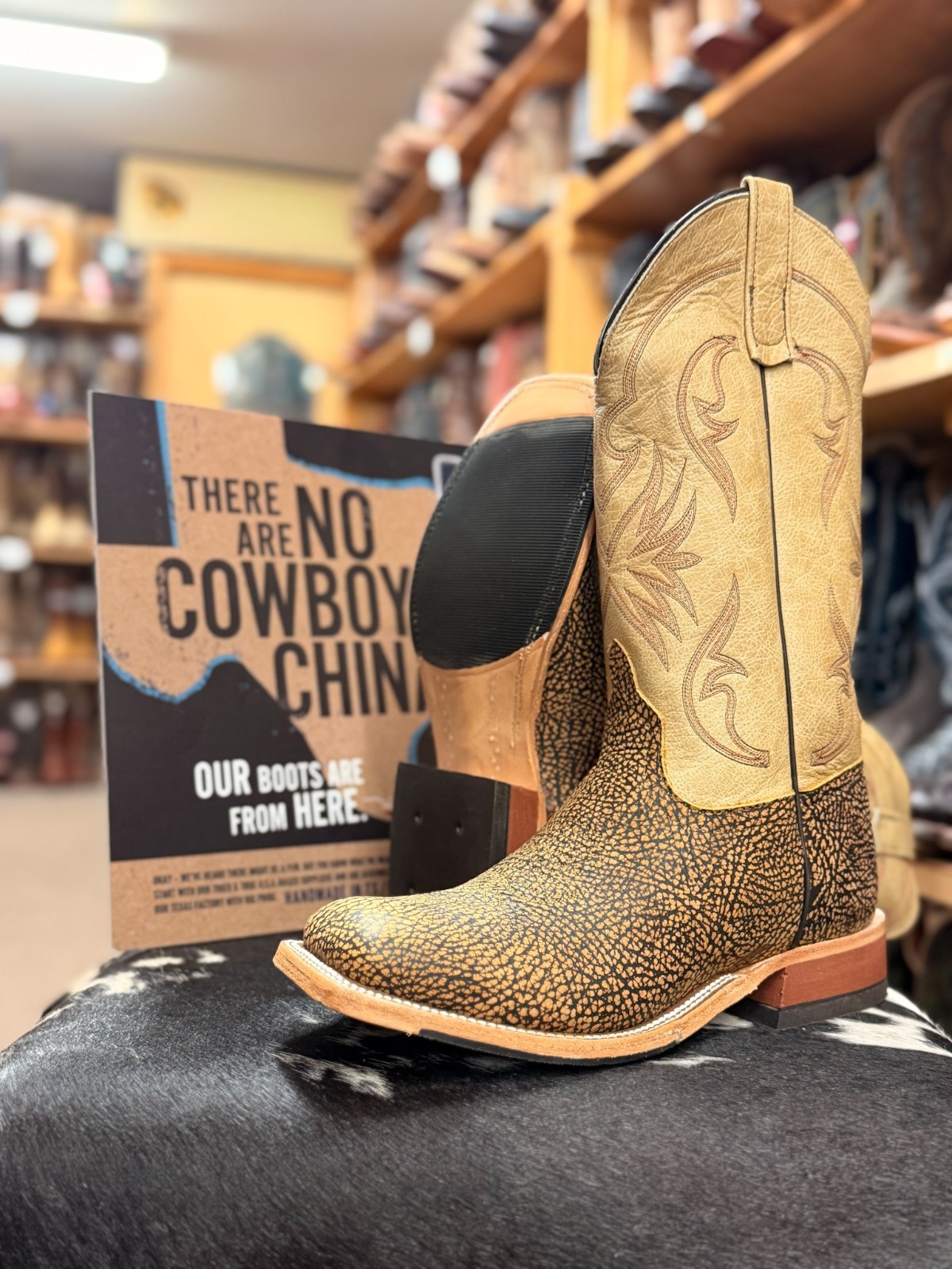 Anderson Bean Mocha Shrunken Shoulder Cowboy Boots Anderson Bean Mocha Shrunken Shoulder Cowboy Boots