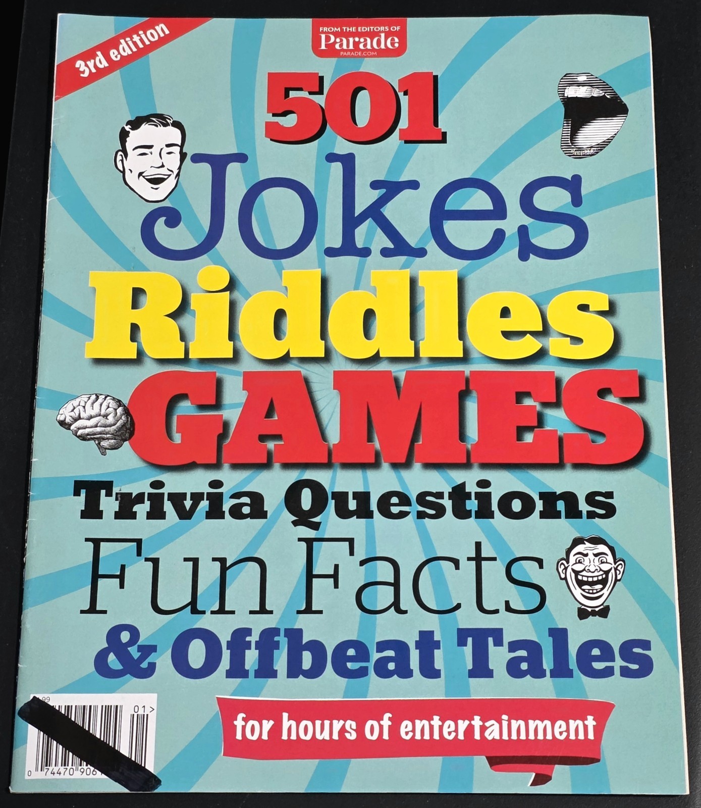 Parade Magazine 501 Jokes Riddles Games Trivia Fun Facts & Offbeat Tales 3rd Ed.