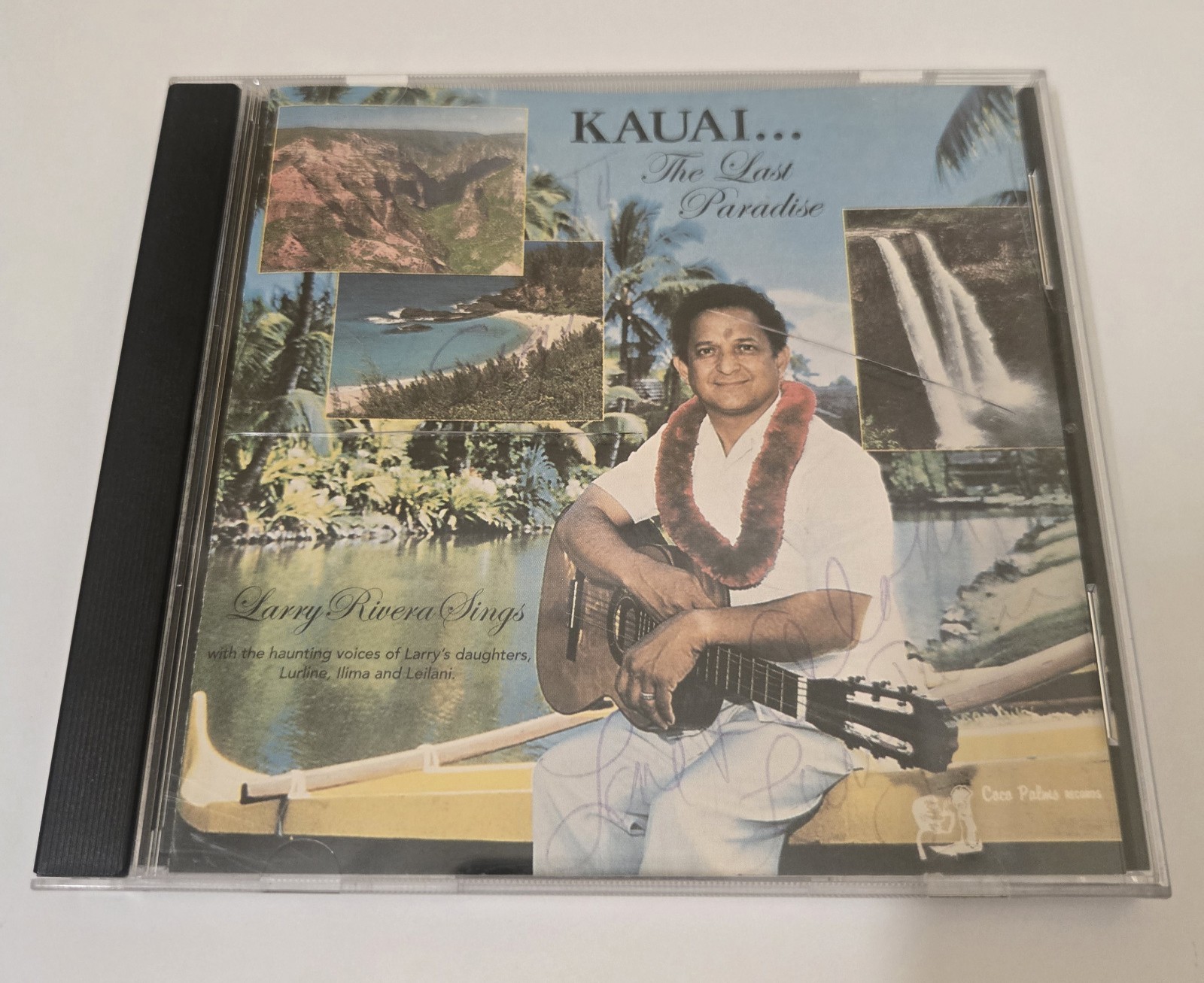 Larry Rivera - Kauai… The Last Paradise 1985 CD (Coco Palms) *SIGNED* 12 Tracks Larry Rivera - Kauai… The Last Paradise 1985 CD (Coco Palms) *SIGNED* 12 Tracks
