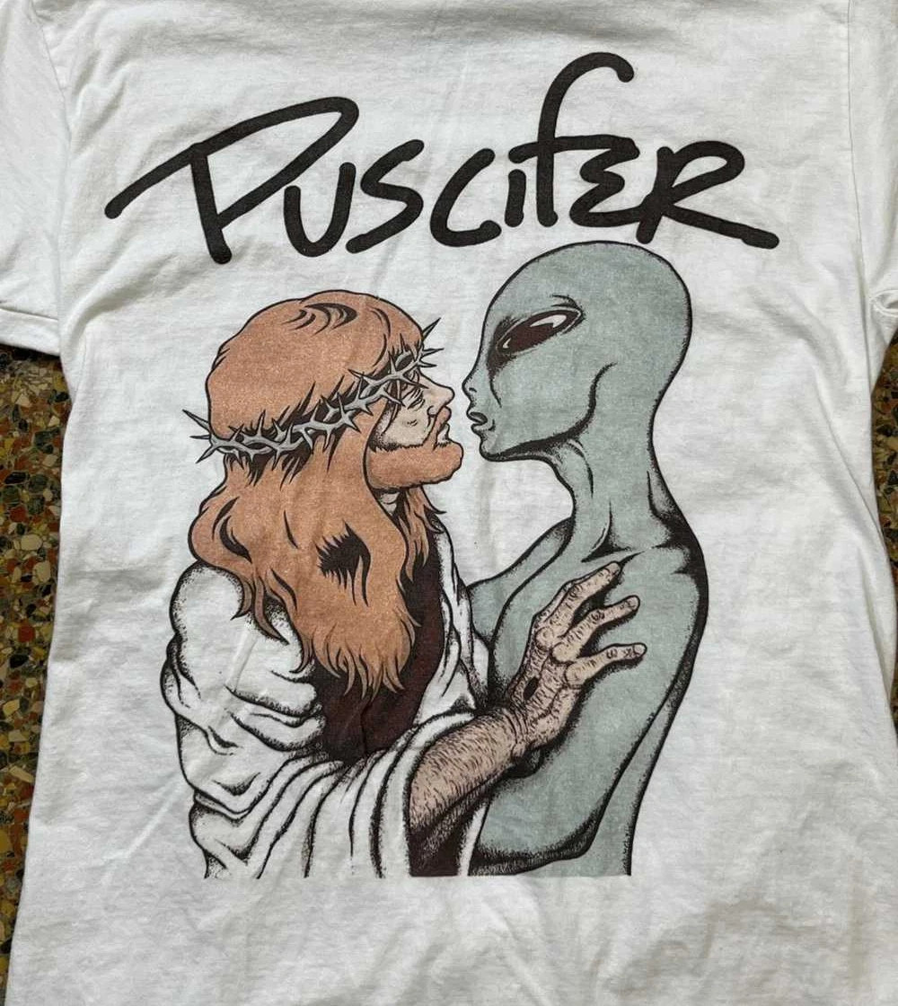 Puscifer Band Collection Short Sleeve White All Size T-Shirt KK137 Puscifer Band Collection Short Sleeve White All Size T-Shirt KK137