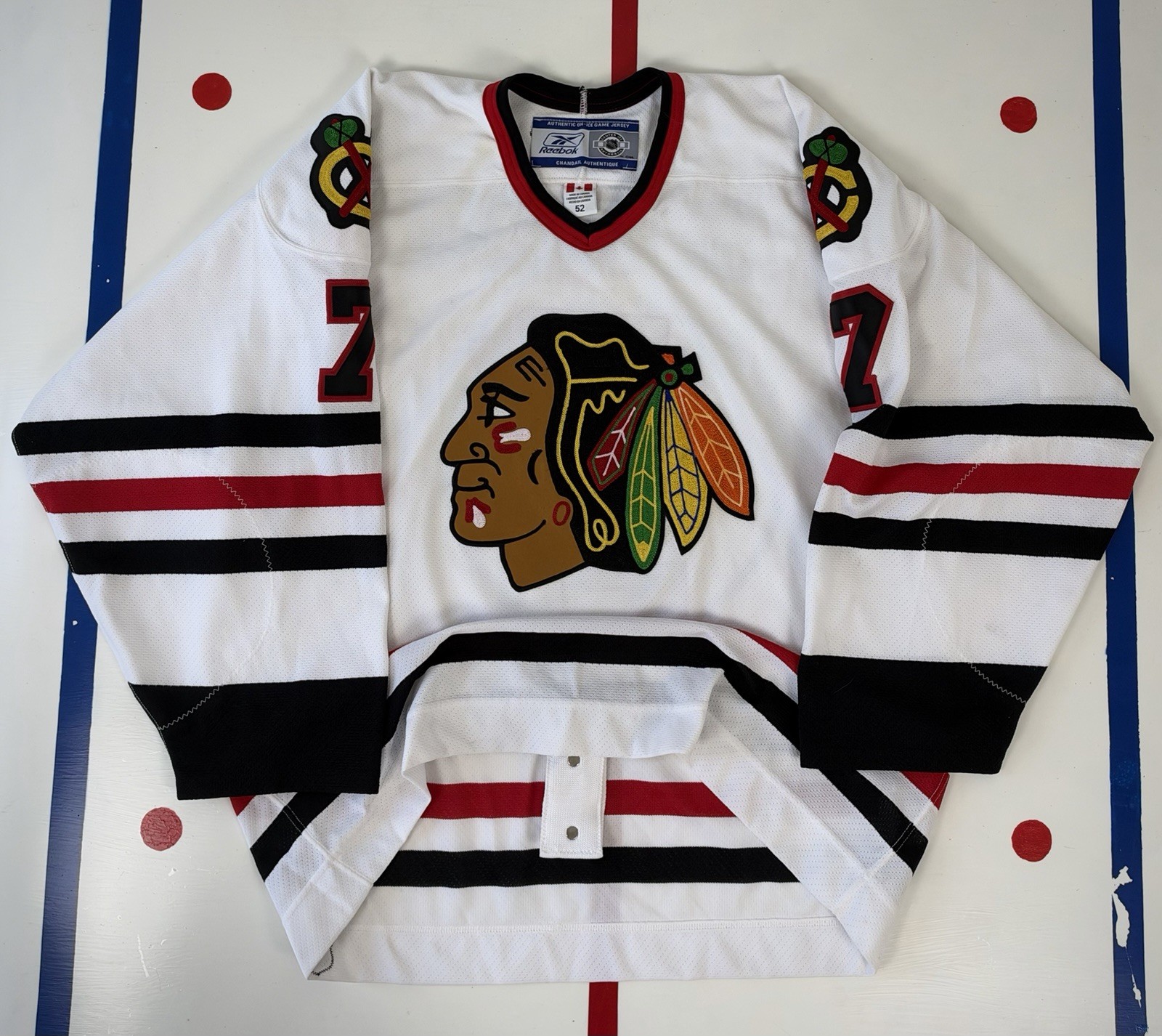 Brent Seabrook Reebok 6100 Authentic 2005-07 Chicago Blackhawks NHL Jersey 52/XL