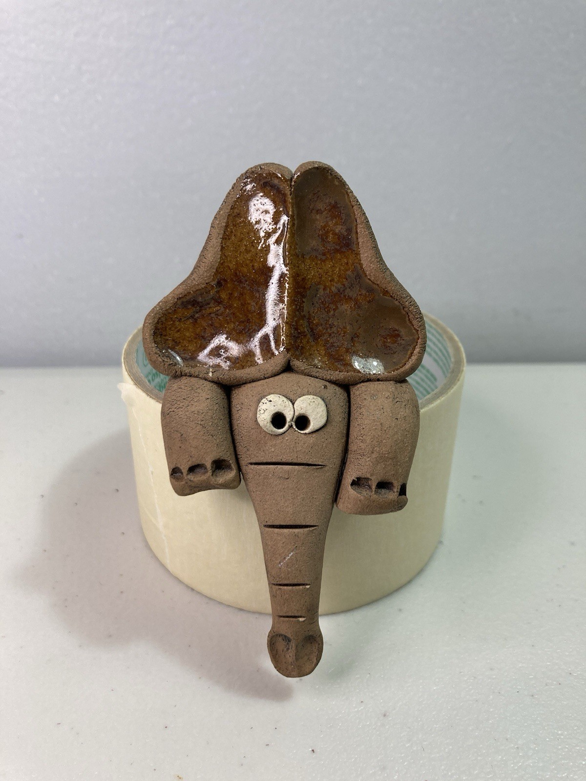 Vintage Whimsical Elephant For Potted Plants Pot Hugger Pot Hanger Pot Sitter Vintage Whimsical Elephant For Potted Plants Pot Hugger Pot Hanger Pot Sitter