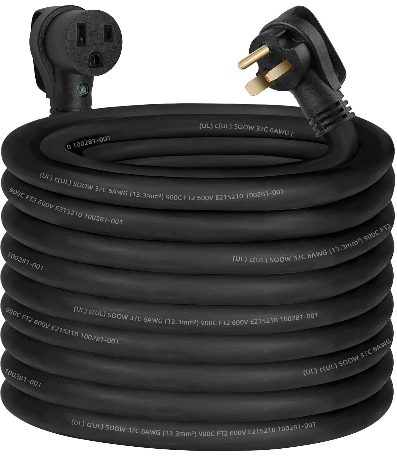 6/3 Welding Extension Cord 50ft 50A NEMA 6-50 6/3 Welding Extension Cord 50ft 50A NEMA 6-50
