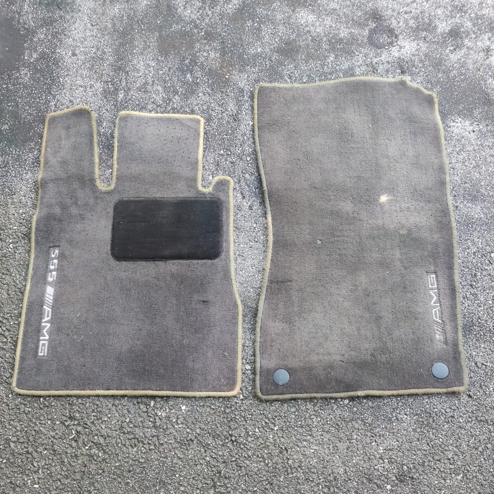 98-06 Mercedes-Benz W220 S55 AMG designo front Floor Mat left right 98-06 Mercedes-Benz W220 S55 AMG designo front Floor Mat left right