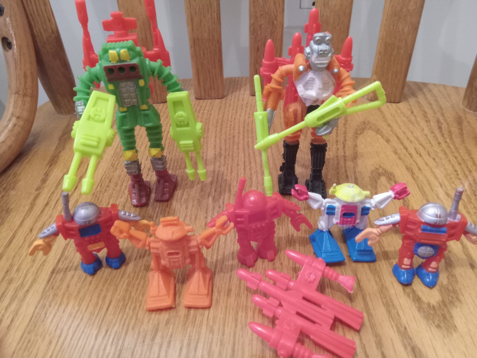Vintage Arco Robot Zone 1984 Action Figure Lot Bendable Bendy Vintage Arco Robot Zone 1984 Action Figure Lot Bendable Bendy