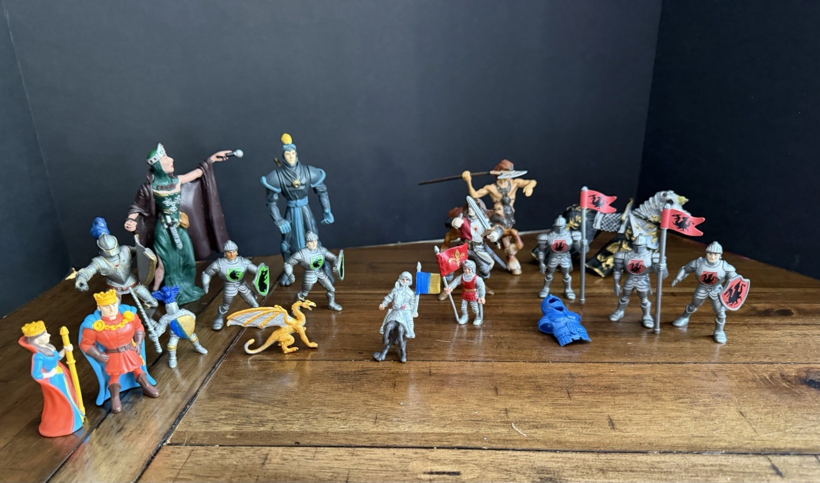 Britains Deetail Papo Schleich Knights Dragons Medieval Fantasy Figure Toy Lot