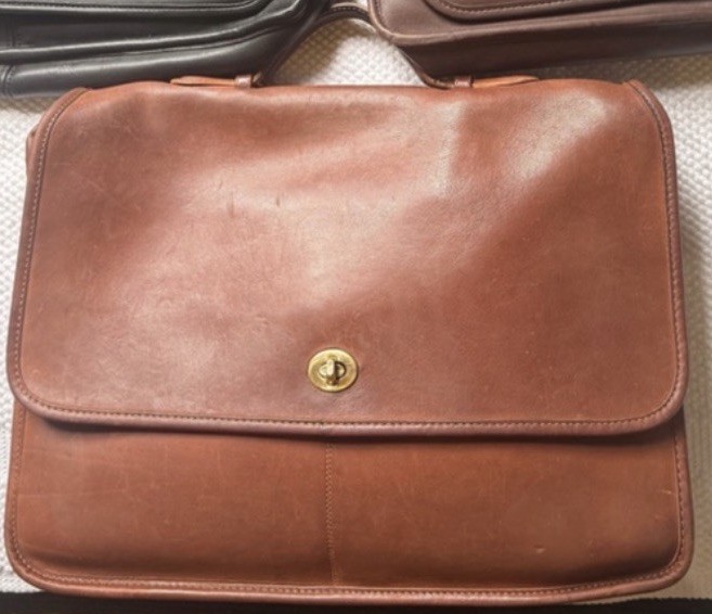 Coach Brown Metropolitan Vintage briefcase #3120