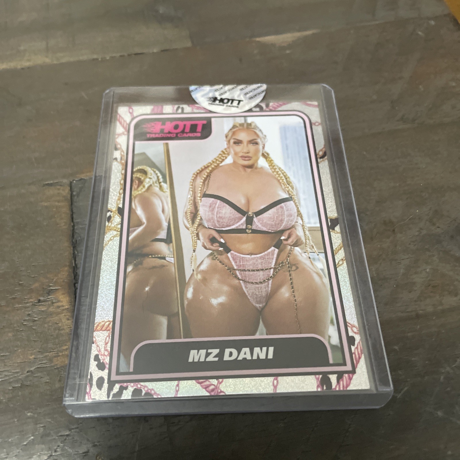 Hott Trading Cards Mz Dani Base Card Hott Trading Cards Mz Dani Base Card