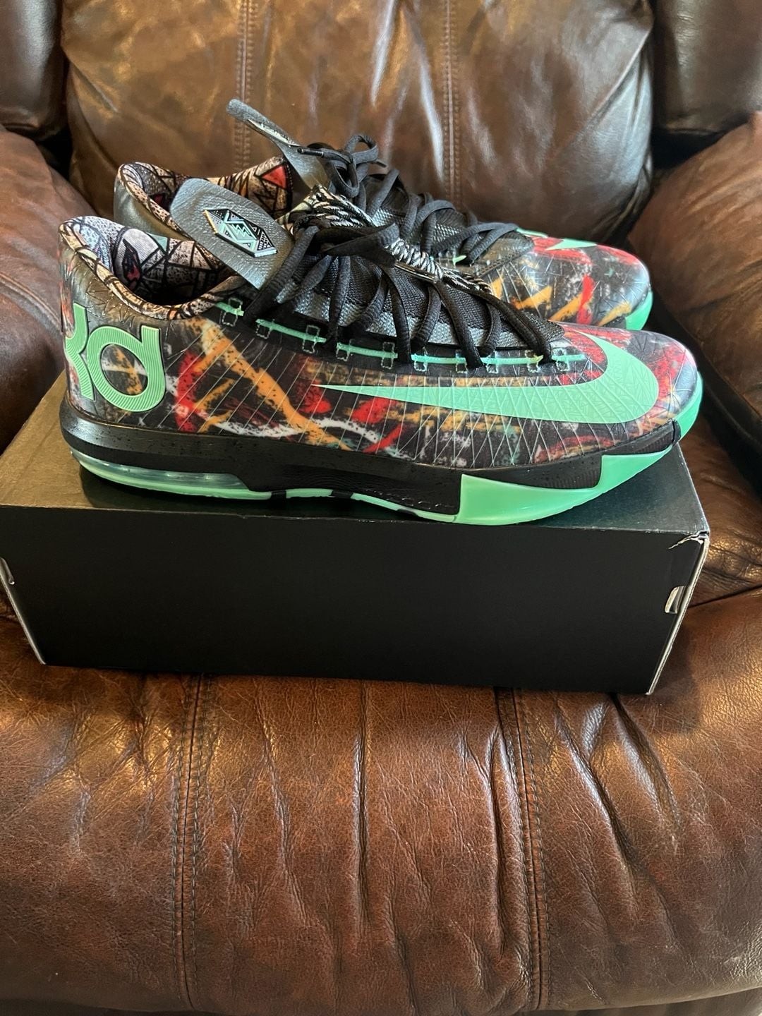 Nike KD 6 Size 12 All-Star Illusion Gumbo